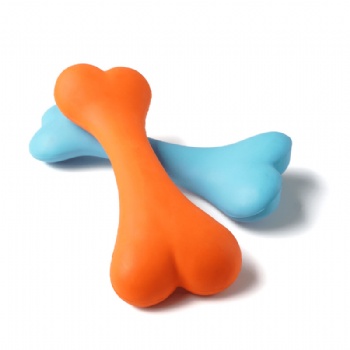 HN24-EB-119 bone shaped natural rubber dog toys