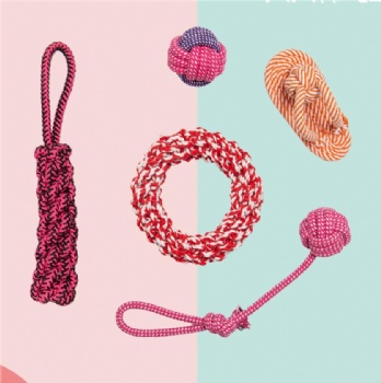 HN24-CNXF-036 cotton rope dog toys set